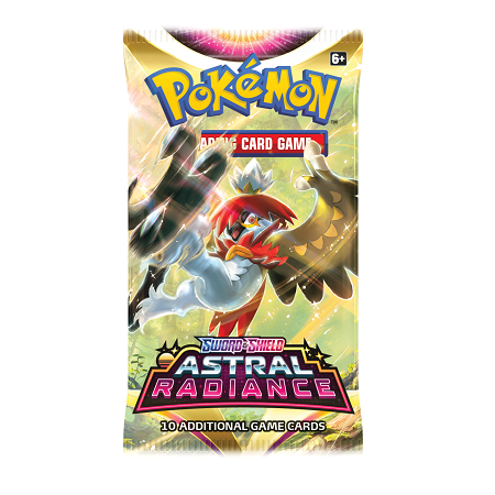 Pokémon TCG Astral Radiance Booster Pack – 10 extra kaarten