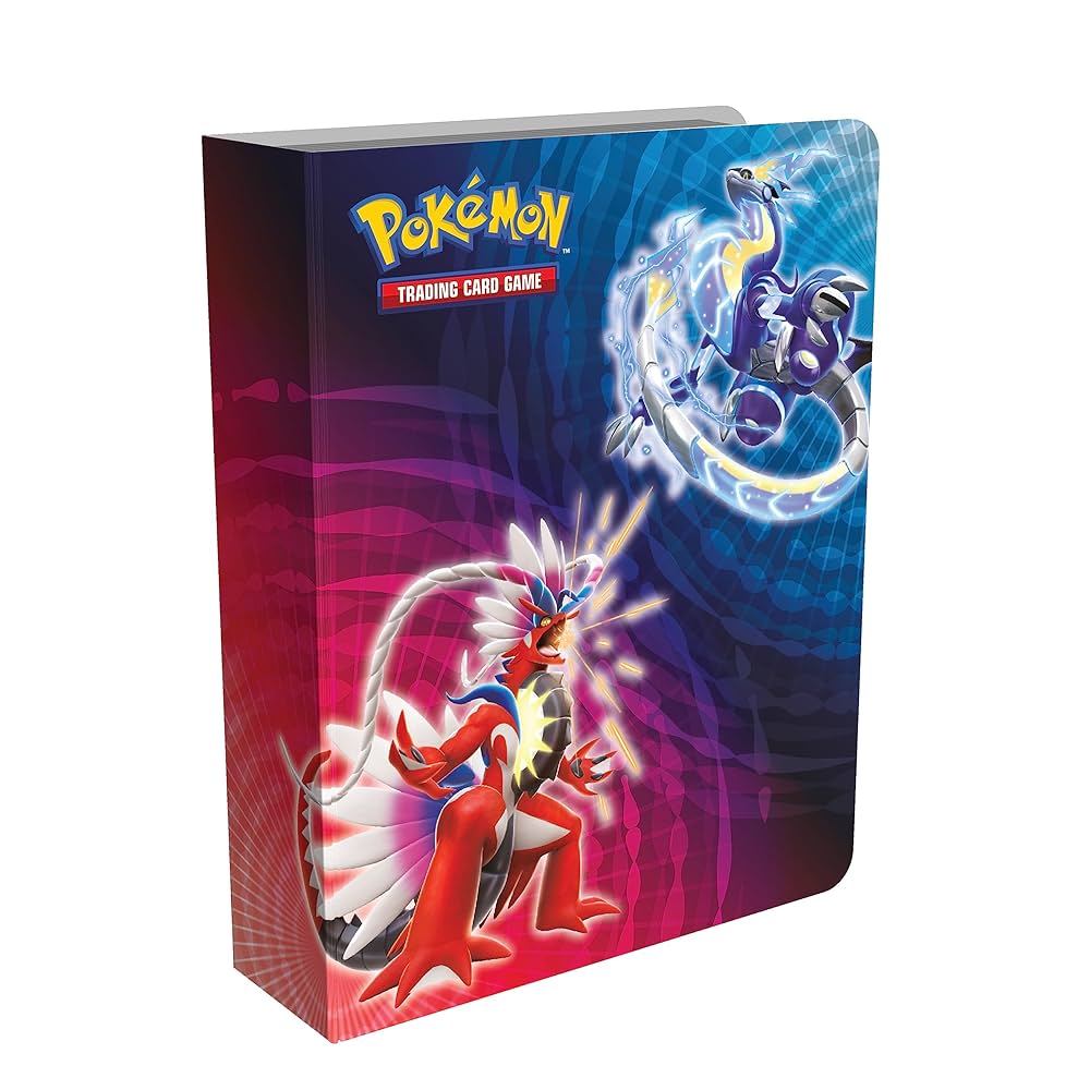 Pokémon TCG: 4-Pocket Mini Map Koraidon & Miraidon – Officiële Kaartenmap | Evocollects