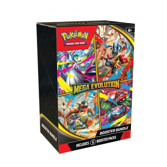 Pokémon TCG: Mega Evolution Booster Bundle – Voorzijde van de verpakking | Evocollects