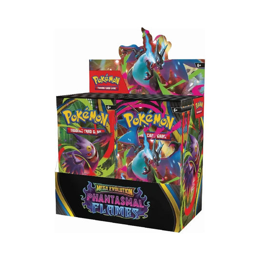 Pokémon TCG: Mega Evolution Phantasmal Flames Booster Box – Engels | Evocollects