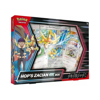 Pokémon TCG: Hop’s Zacian ex Box – promo kaart en booster packs