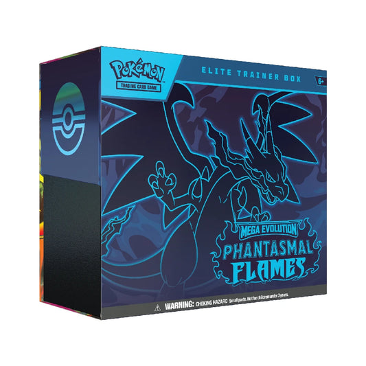 Pokémon TCG: Mega Evolution Phantasmal Flames Elite Trainer Box – Engels | Evocollects