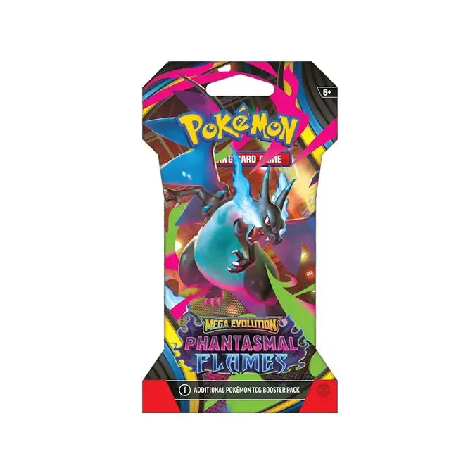 Pokémon TCG: Mega Evolution Phantasmal Flames Booster Pack – Engels | Evocollects