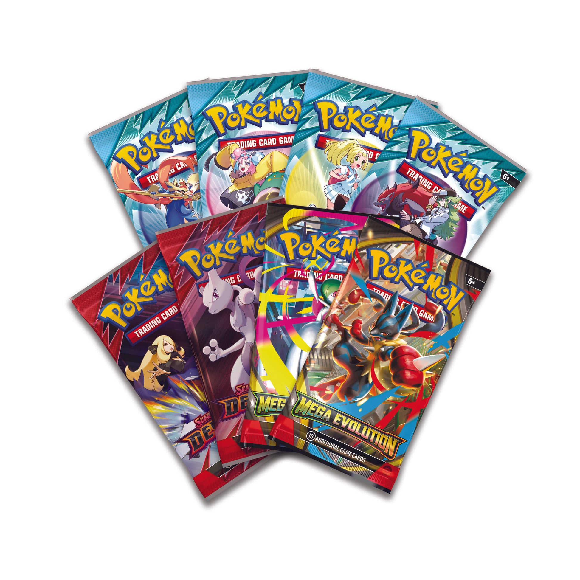 Pokémon TCG boosterpacks uit de Mega Venusaur EX Premium Collection – originele set van 8 packs | Evocollects
