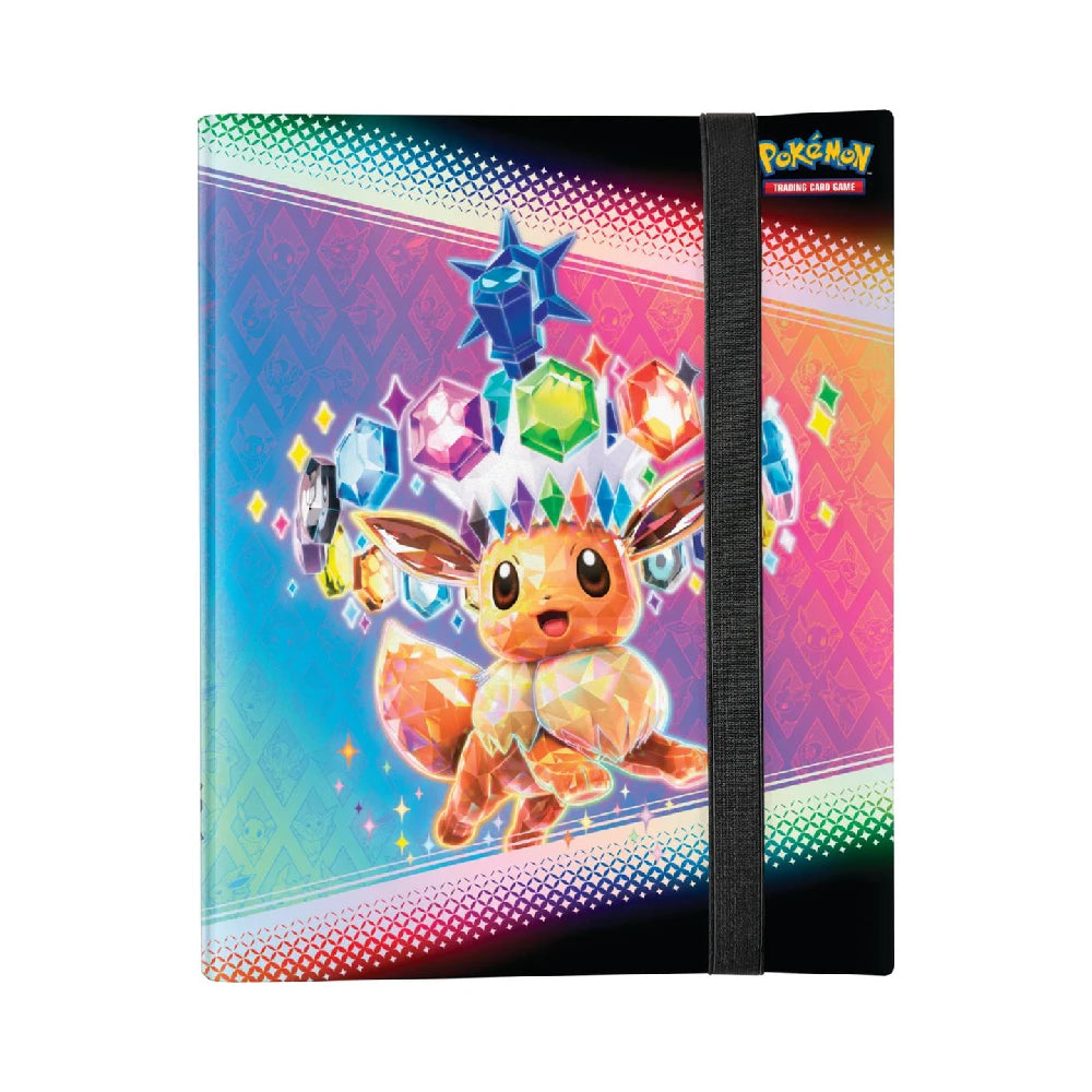 Pokémon Prismatic Evolutions Stellar Tera Eevee 9-Pocket Binder Pokémon TCG map