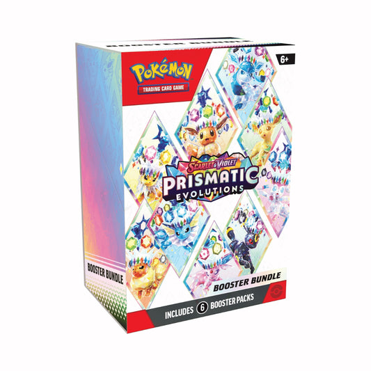Pokémon TCG: Scarlet & Violet Prismatic Evolutions Booster Bundle – Engels | Evocollects