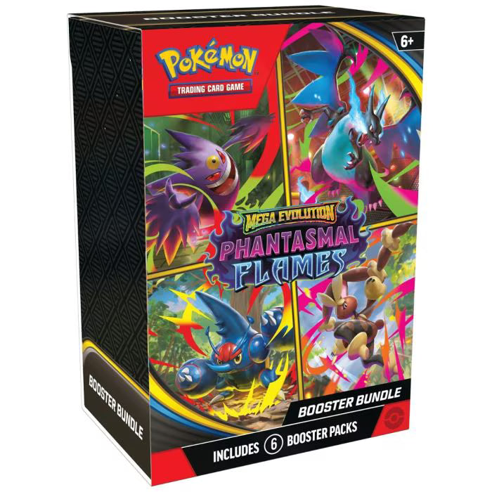 Pokémon Mega Evolution Phantasmal Flames Booster Bundle