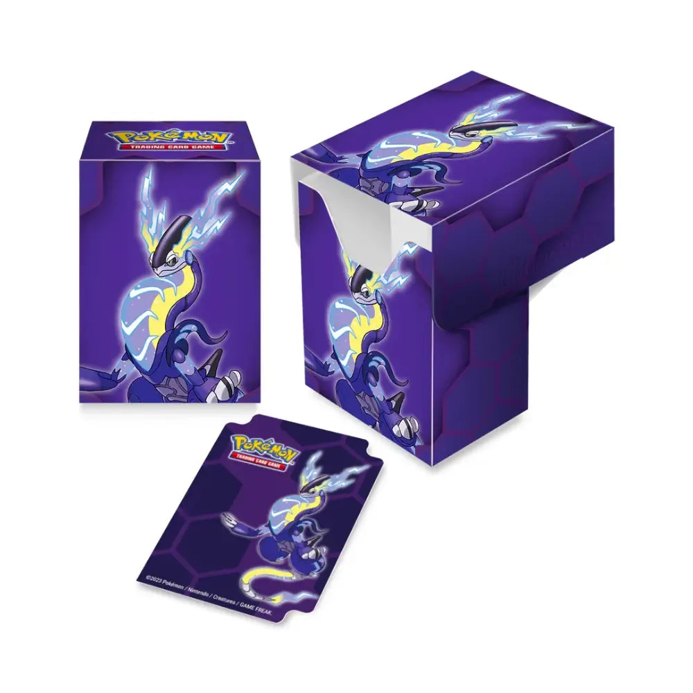 Ultra Pro Full View Deck Box – Pokémon Miraidon design