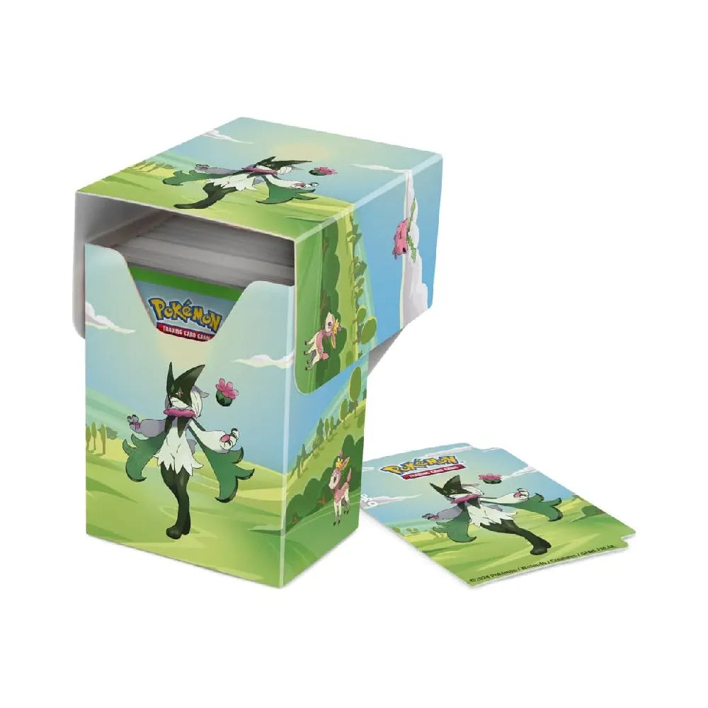 Ultra Pro Full View Deck Box – Pokémon Morning Meadow design