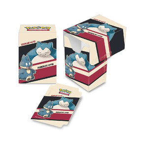 Ultra Pro Full View Deck Box – Pokémon Snorlax & Munchlax design