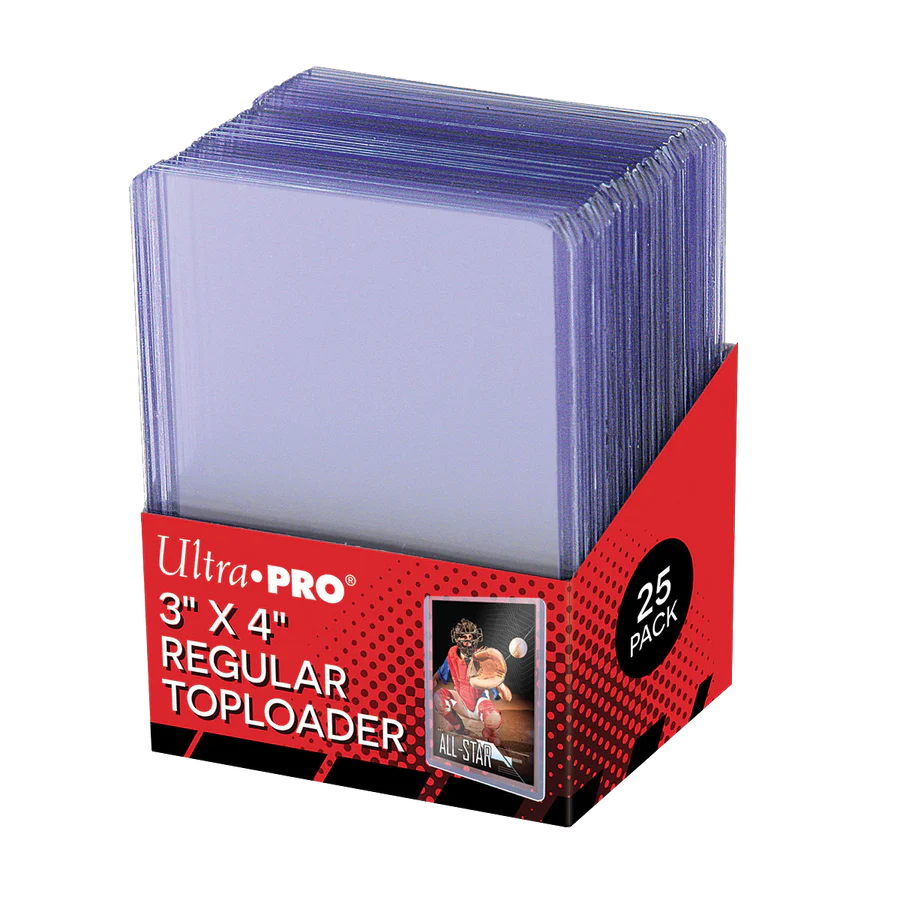 Ultra Pro Regular Toploader 3x4 inch – 25 stuks