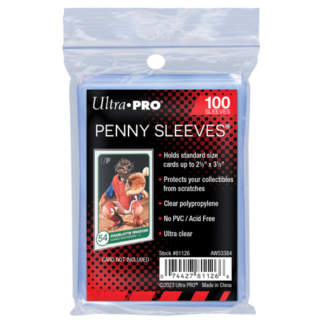 Ultra Pro Soft Card Sleeves – 100 stuks voor Pokémon kaarten